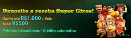 Imagem promocional de todos os jogos da 44ww